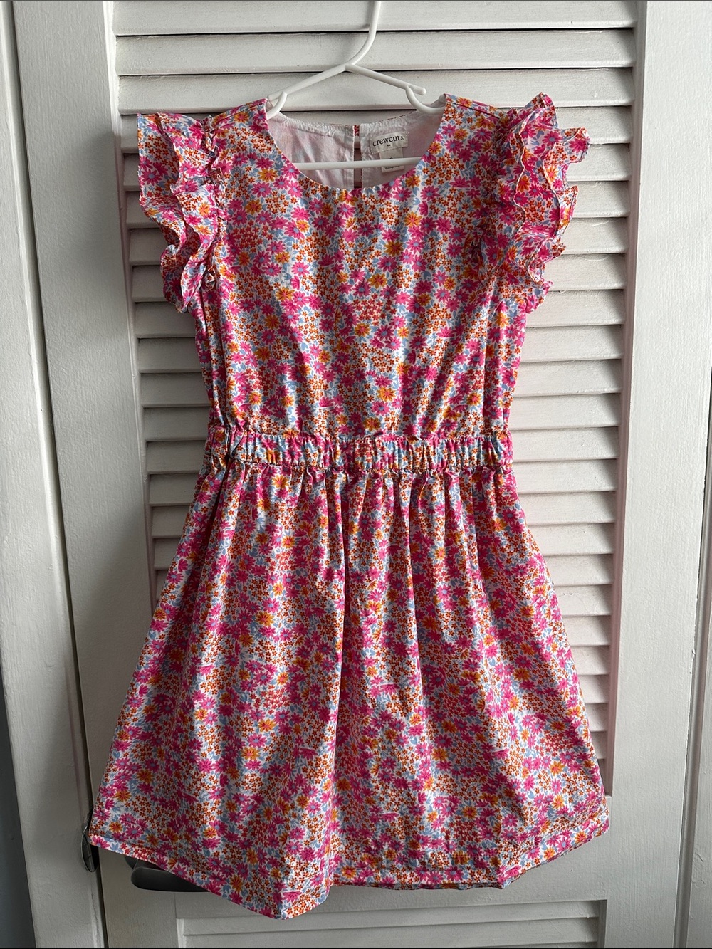 Crewcuts girls dress size 8 floral